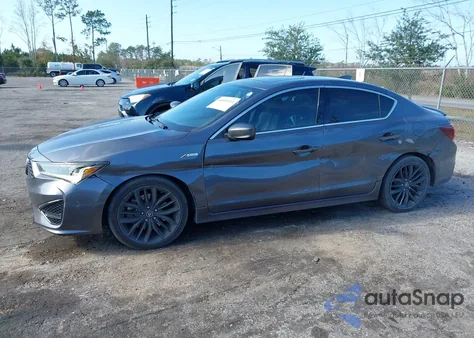 2021 Acura Ilx Premium A-Spec Packages/Technology A-Spec Packages from USA, damaged, VIN 19UDE2F8XMA008569